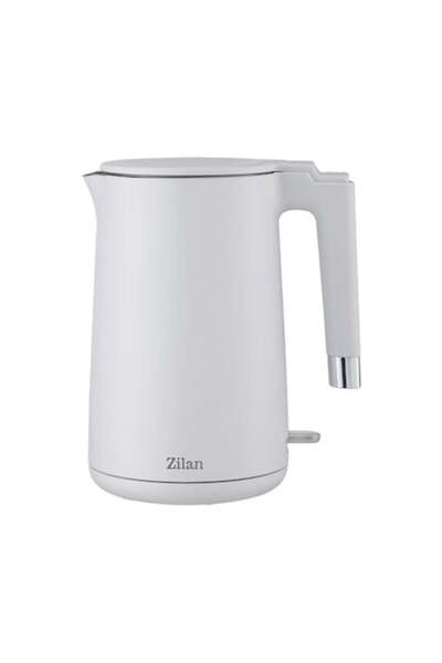 Zilan Fierbator electric cu pereti dubli ZLN5436, 1.7 L, 1800 W, Otel inoxida...