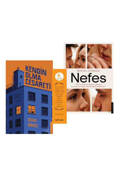 Destek Yayınları Şehval Görmez // Nefes / Kendin Olma Cesareti // 2 KİTAP SET