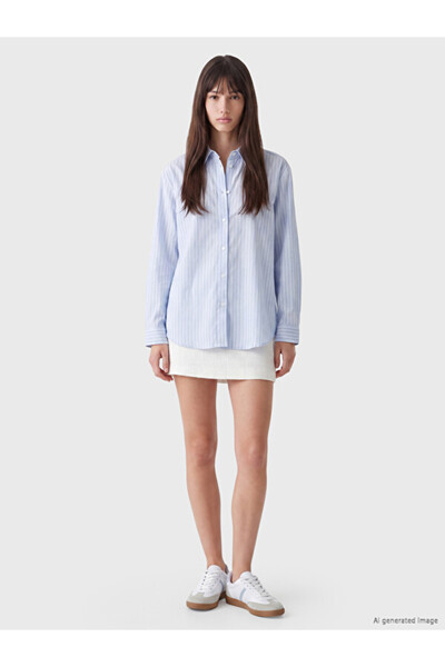 LC Waikiki Quality Pieces from Çelebi Store Modal Blended Women's Shirt