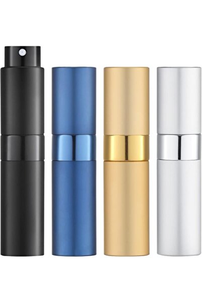 LISAPACK Atomizer Perfume 8ML Spray Bottle for Travel (4PCS), Empty Refillabl...
