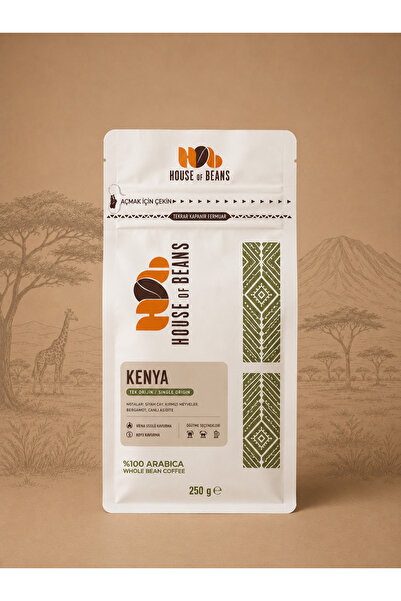 Kenya Yöresel Nitelikli Kahve – Öğütme Seçenekli – 250 g