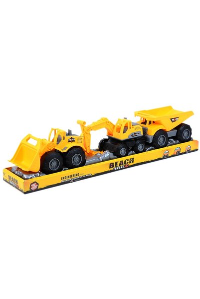 Blue Toys Οχήματα Κατασκευών με Τριβή (MKL271076)