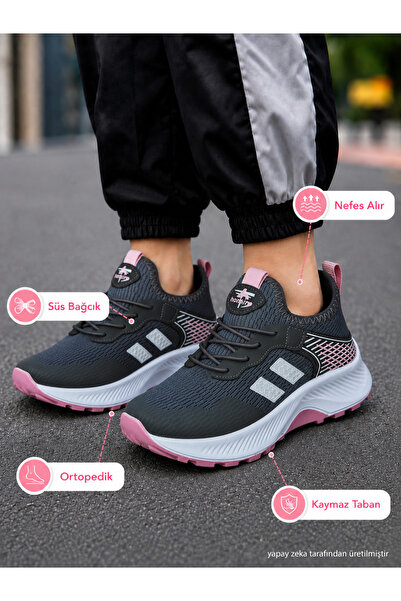 ts tonny step Ri̇o 2 Unisex Children's Orthopedic Velcro Lace-Up Poly Sole Sp...
