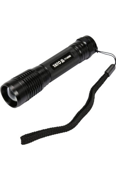 yato Lanterna cu acumulator, LED, YT-08568, XPG3 CREE 6 W, 500 lm, Li-Ion, al...