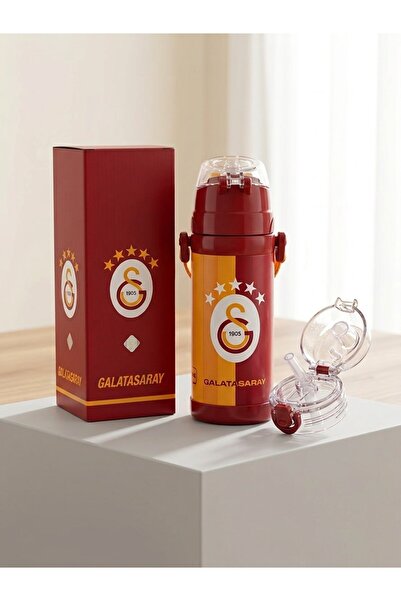 Lisinya Steel flask yellow red 350 ml