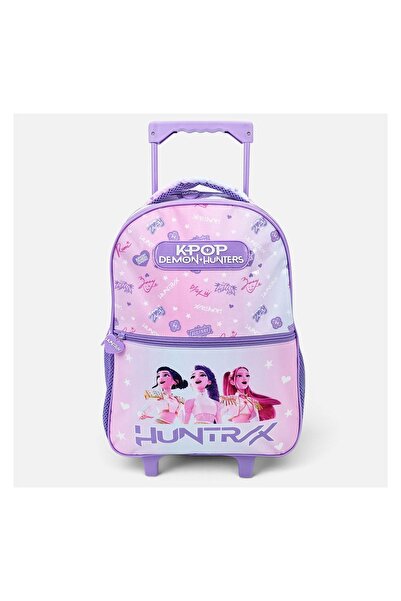 OEM Ghiozdan troler clase primare, violet, model troler, 34x20x44cm – spațios...