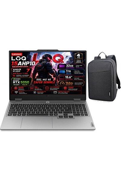 LENOVO LOQ 15AHP10 AMD Ryzen 7 250 32GB 1TB SSD RTX 5050 8GB (100W) 15.6" FHD...