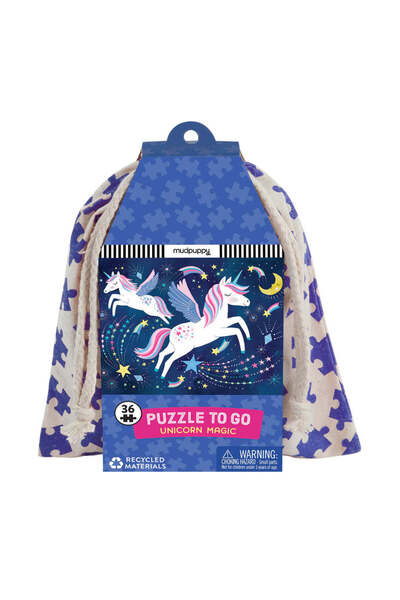 Mudpuppy Puzzle avion, 36 piese - Magia Unicornului -