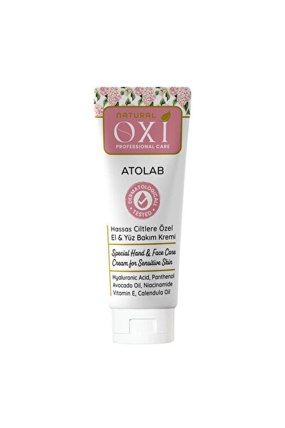 ATOLAB HASSAS CİLTLERE ÖZEL EL & YÜZ BAKIM KREMİ 75ml.