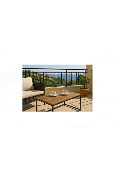 OEM Table with Color MDF Surface & Metal Frame 90 x 48 x 40 cm