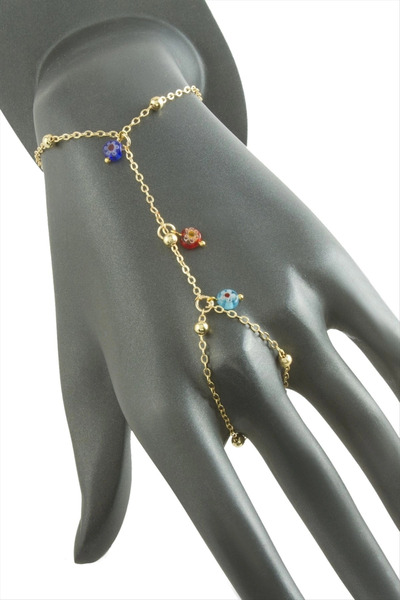 Şeker Portakalım Flower Enamel Beads Şahmeran