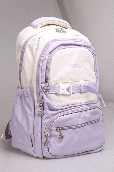 kinderos Korean Model Large Volume Backpack with Water Bottle Pocket - 26O 6750