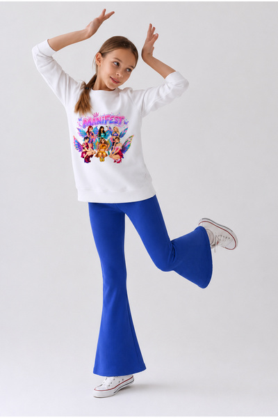 Belya Kids Wear Djevojački komplet: Top i donji deo odlegla veličine, magični...