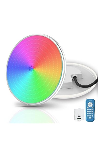 OEM Proiector LED subacvatic pentru piscină, RGB, 35 W, 1400 lm, 8 culori, 3 ...