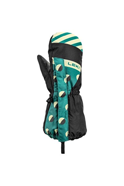 LEKI Mănuși de schi pentru copii Little Paw Mitt Long-Negru/Verde-4