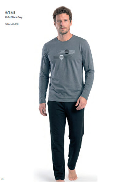 Pierre Cardin Men's Cotton Combed Pajama Set