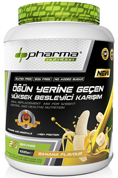 Pharma Nutrition Meal Replacement Nutritional Shake 20 Servings 1000 Gr Banan...