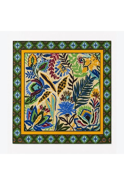 IŞIKTAŞ COLLECTİON Ethnic Patterned Bandana Scarf 50*50 cm