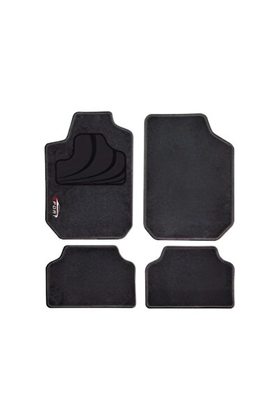OEM Covorașe auto sport, universale, din mochetă, 65 x 45 / 33 x 45 cm, negre...
