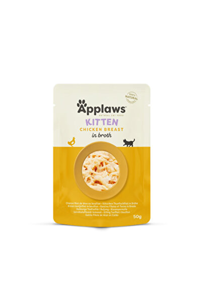 Applaws PLIC PISICA KITTEN PIEPT DE PUI IN BROTH 50GR