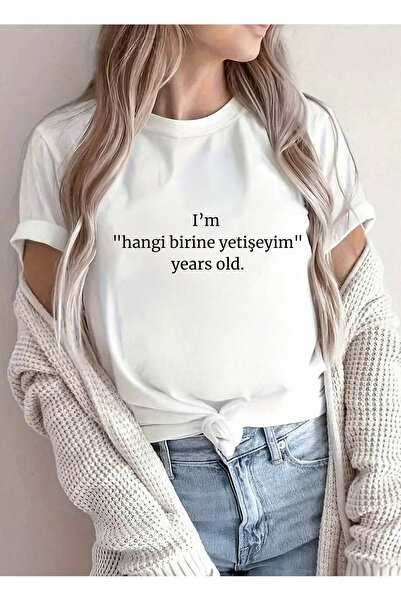 OVER HEAD Γυναικείο μπλουζάκι με στάμπα "Ποιον από αυτούς θα μεγαλώσω; " σε μ...