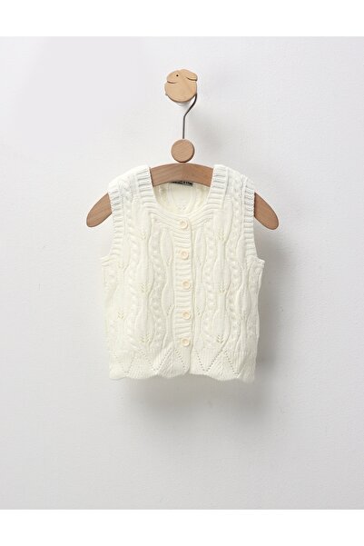 MiniKids Vesta PNA Acrilic Matilda, ecru
