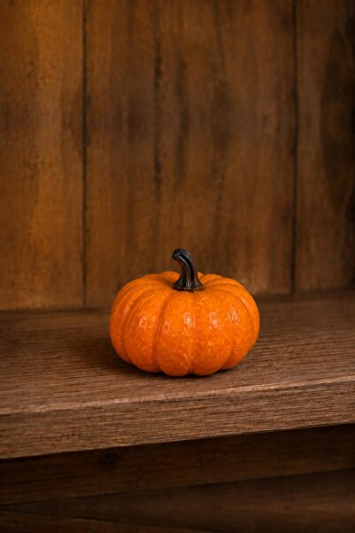 Patladı Gitti Halloween Cadılar Bayramı Mini Balkabağı Dekor Seti – Turuncu B...