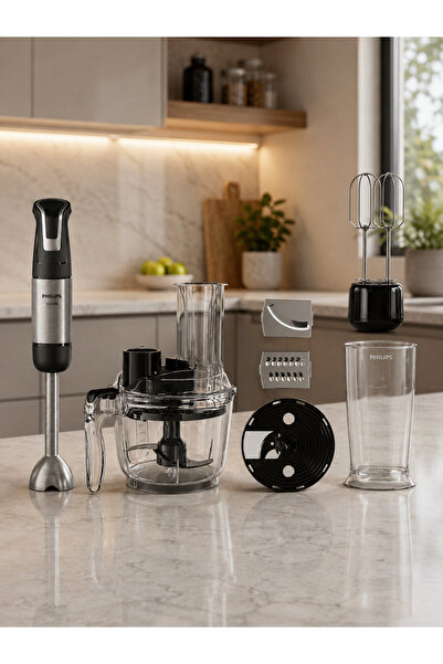 Philips Elvt Yeni Seri En Hızlı,5000 Serisi El Blender - SpeedTrigger Kontrol...