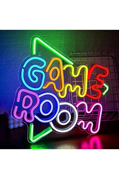 OEM Semn luminos LED neon, model pentru camera de jocuri, alimentare USB 5V, ...