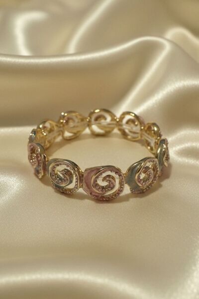 BHR AKSESUAR Colorful Elastic Octopus Arm Detailed Bracelet