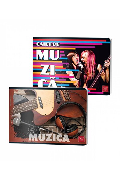 PIGNA Caiet Muzica 24 File Color