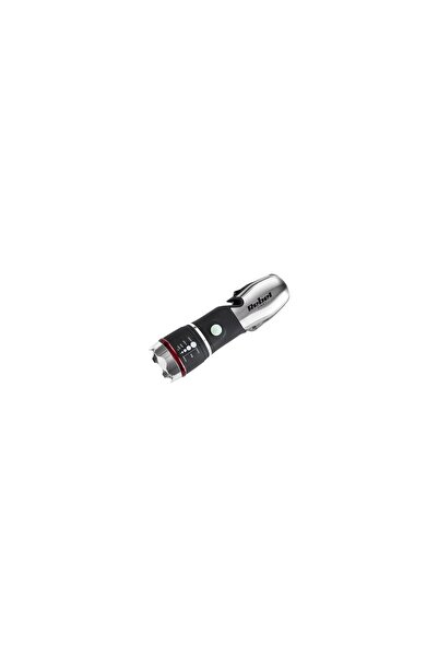 Rebel Lanterna cu led multifunctionala, 3xAAA, 120 lm, Aluminiu, Ciocan de ur...