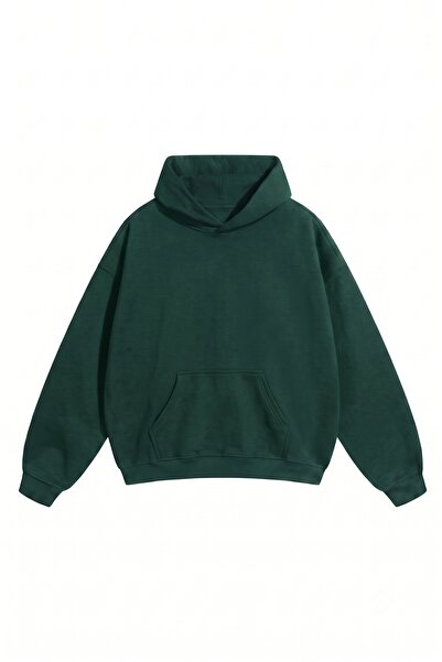 DASH WEAR Unisex Men'S/Women's Oversize Cotton Hooded Sweatshirt