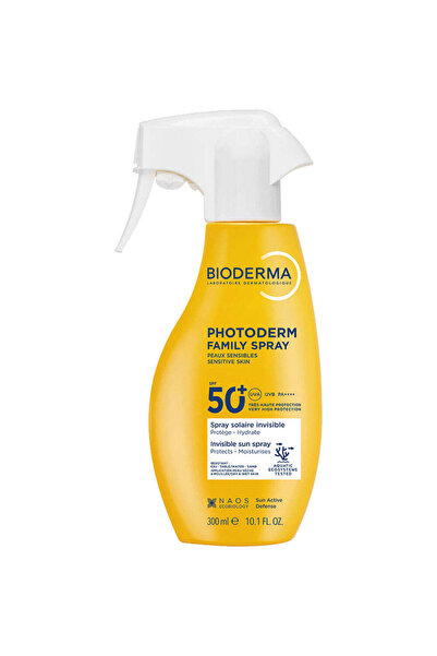 Bioderma Spray cu protecție solară SPF 50+ Photoderm Family, 300 ml
