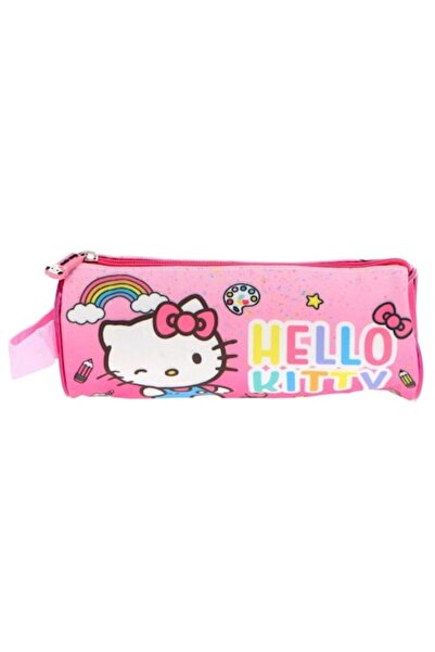 Hello Kitty Κασετίνα για κορίτσια, ροζ, με φερμουάρ