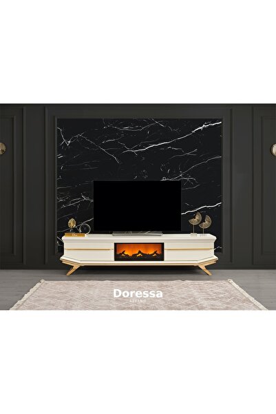 Doressa Living Heaven Şömineli Tv Sehpası