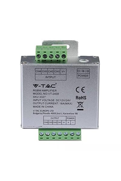 V-TAC Amplificator LED bandă LED RGB+W, IP20, 12 V CC, 16 A