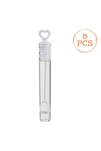OEM 8 bucăți mini baghete de bule cu mâner în formă de inimă, 5ml fiecare