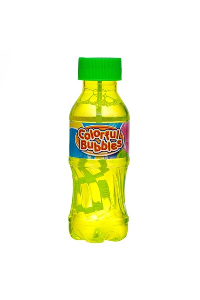 OEM Jucărie cu sticlă de soluție pentru bule colorate - 60ml Verde, Roz și Ga...