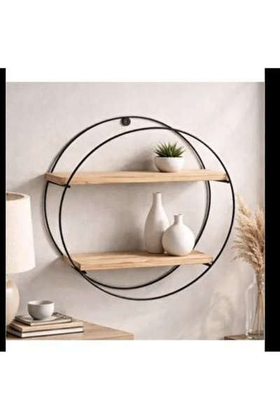 STATİKA HOME Daire Form Duvar Rafı