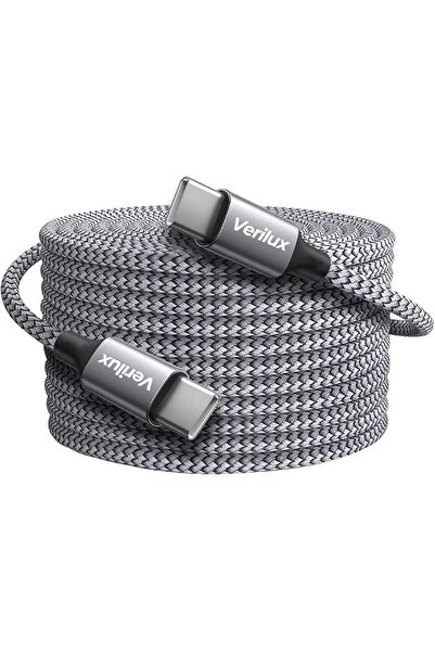 GENERAL Elephant 3M/9.8Ft Type C to Type C Cable Pd 60W Fast Charging Cable 4...