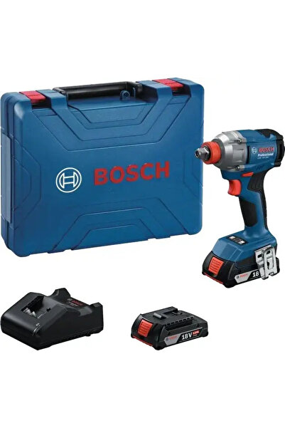 Bosch GDX 18V-285 Çift Akülü 2 Ah Darbeli Somun Sıkma Makinesi