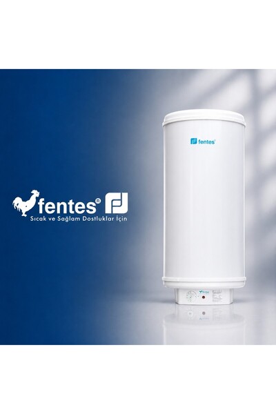 VEROKSA Fentes Elektrikli Termosifon 80LT Emniyet Ventilli Termostatlı Termos...