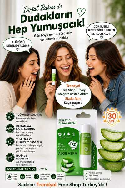 Genel Markalar Aloe Vera Ultra Koruyucu Dudak Kremi