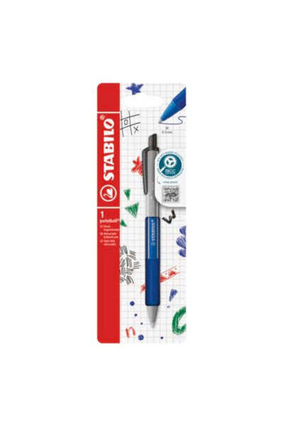 Stabilo Pix cu mecanism Pointball colorful, 0.5 mm, 87% plastic biodegradabil...