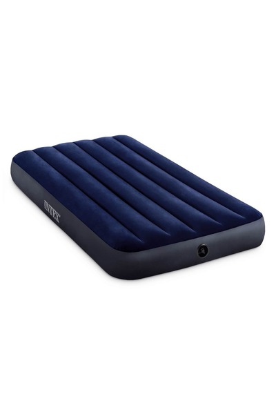 Intex Pat gonflabil albastru pentru 1 persoană 1.91x0.99x0.25m