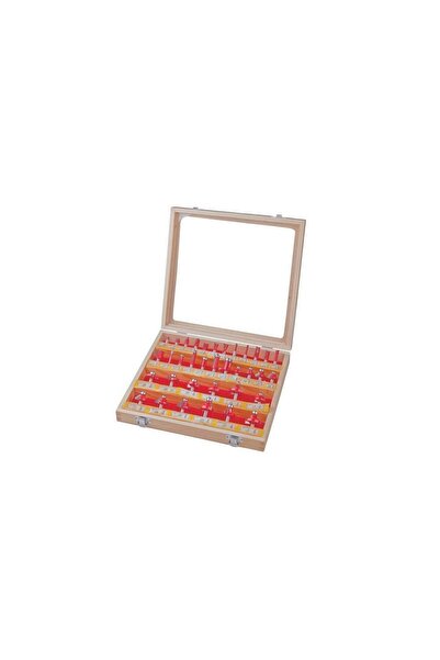 Raider Set freze profilate pentru lemn 35 buc, ax 8 mm,