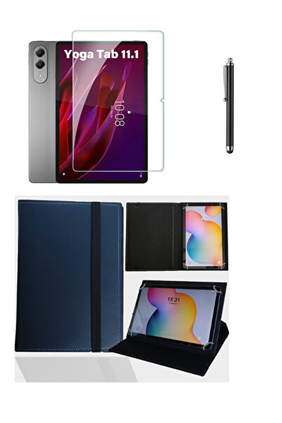 ebulduk Lenovo Yoga 11.1 İnç TB710FU Tablet Kılıfı +Nano Ekran Koruyucu + Blu...