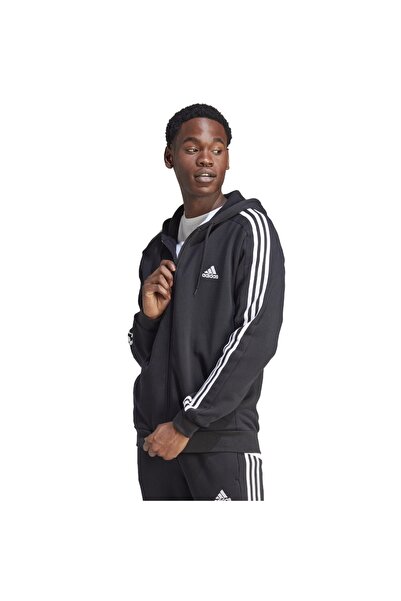adidas Αθλητικά ρούχα M 3S FL FZ HD IB4029 Μαύρο