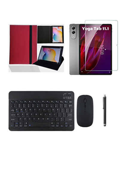 ebulduk Lenovo Yoga 11.1 İnç TB710FU Tablet Kılıfı +Nano Ekran Koruyucu + Blu...